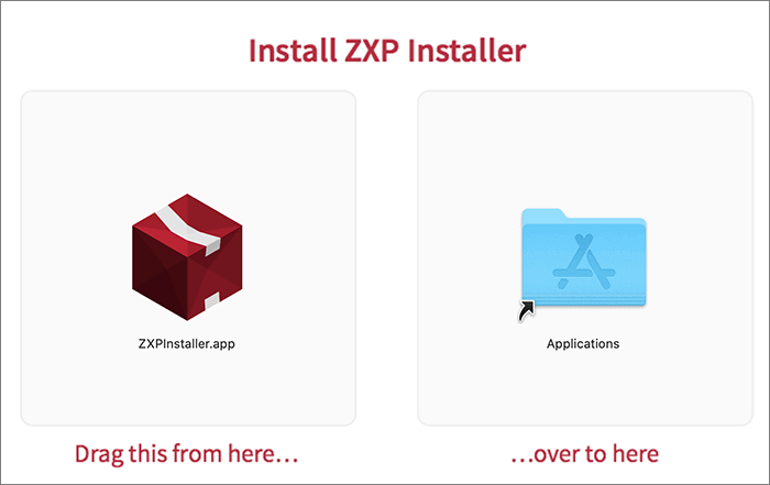 zxpinstaller for cc 2017